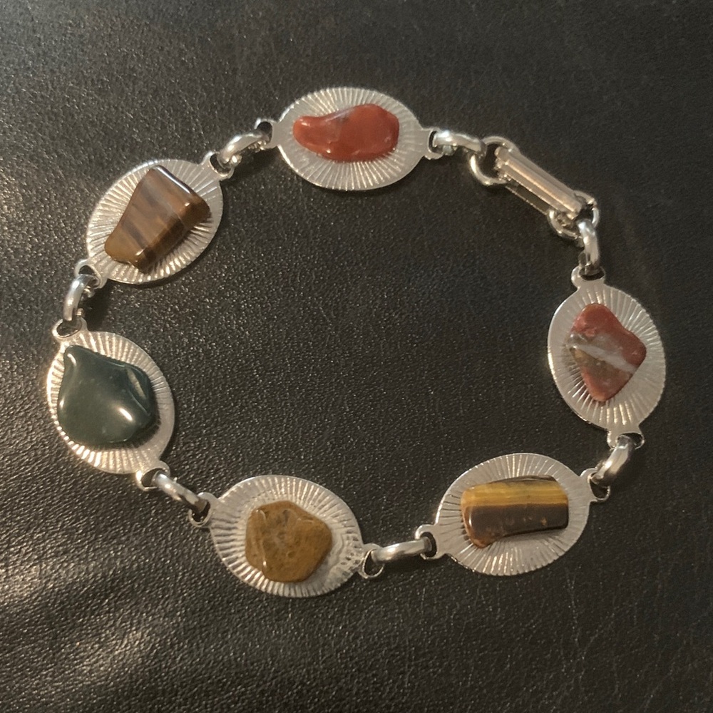 Estate Vintage Multi Stone Bracelet